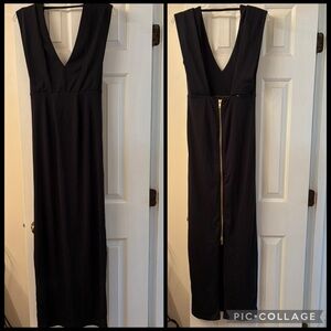 Elegant Black Sleeveless Dress